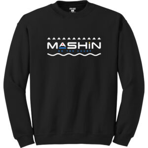 MASHIN on the Court - Wave - Crewneck Sweatshirt