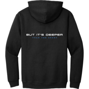 Alternative view of MASHIN on the Court - Hooded Sweatshirt