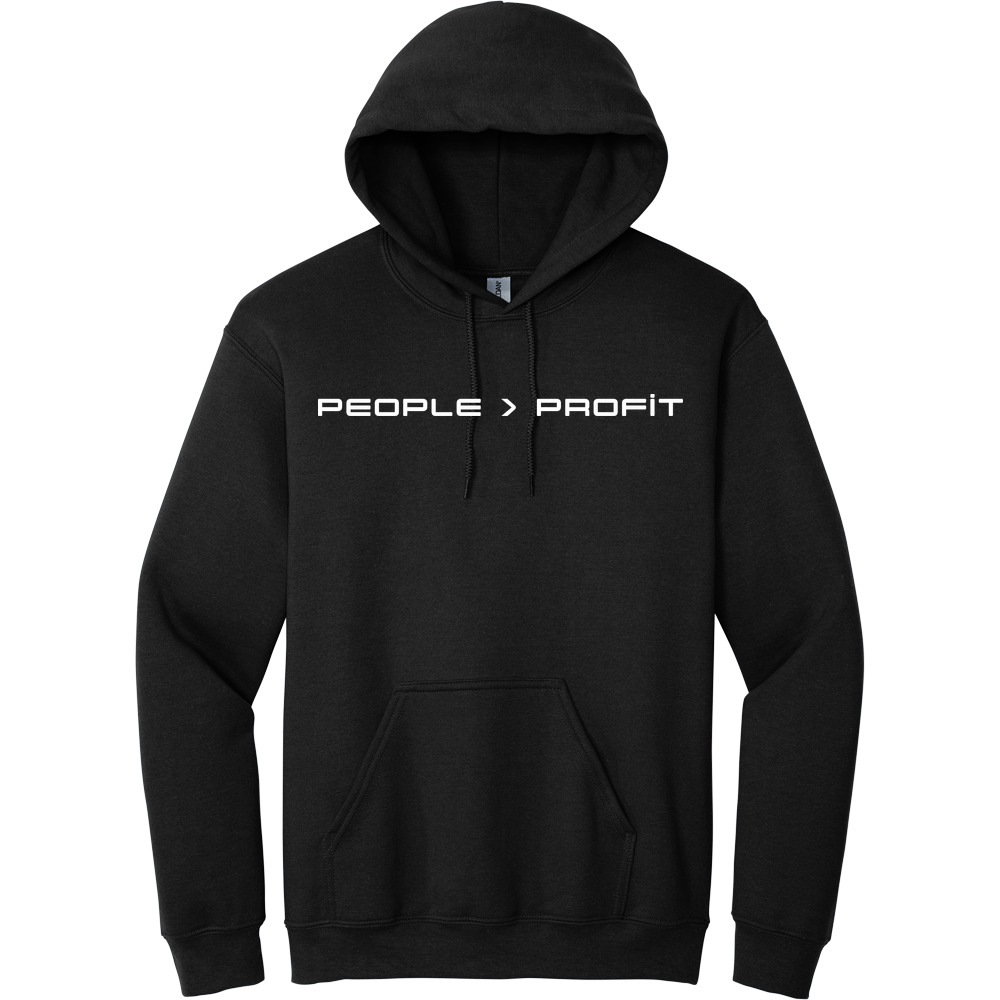People > Profit - Hooded Sweatshirt
