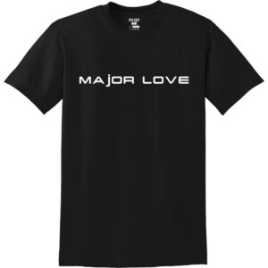 Major Love - Short Sleeve Cotton Tee