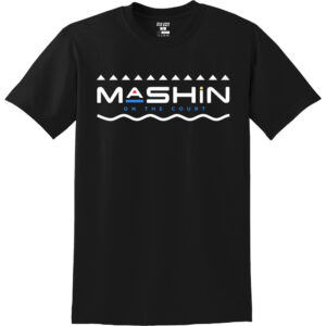MASHIN on the Court - Wave - Short Sleeve Cotton Tee