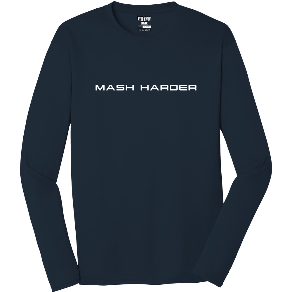 MASH Harder - Performance Long Sleeve Tee