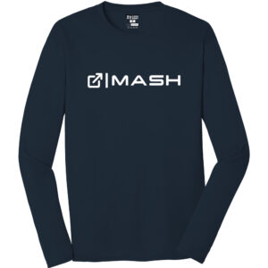 MASH Icon Wordmark - Performance Long Sleeve Tee