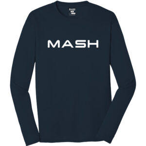 MASH Wordmark - Performance Long Sleeve Tee