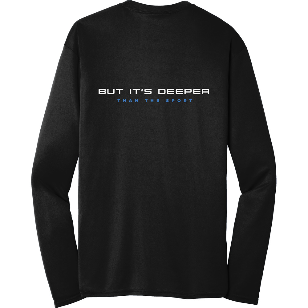 MASHIN on the Court - Performance Long Sleeve Tee - Image 2