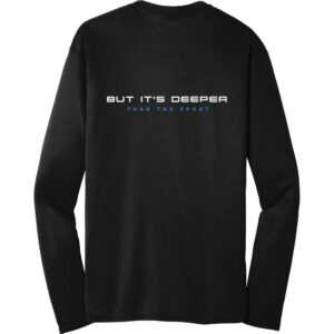 Alternative view of MASHIN on the Court - Wave - Performance Long Sleeve Tee