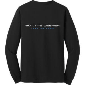 Alternative view of MASHIN on the Court - Wave - Combed Cotton Long Sleeve Tee