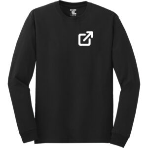 MASH Left Crest Icon - Combed Cotton Long Sleeve Tee